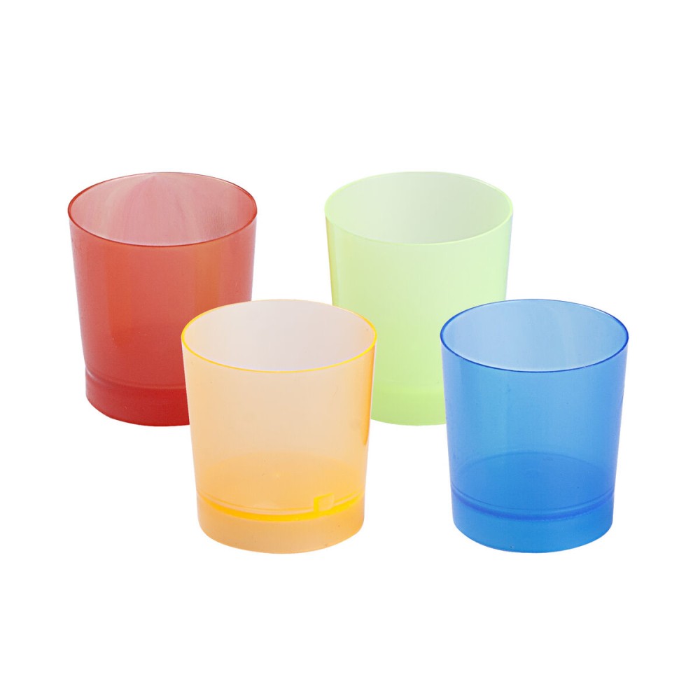 Set of Shot Glasses Algon Reusable 10 Pieces 35 ml (50 Units)