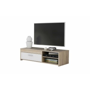 TV-Möbel PILVI PCOT11-Q45F Weiß Holz