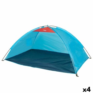 Beach Windscreen Aktive Blue Polyester Oxford 210D 200 x 92 x 130 cm 200 x 130 x 92 cm