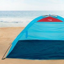 Beach Windscreen Aktive Blue Polyester Oxford 210D 200 x 92 x 130 cm 200 x 130 x 92 cm