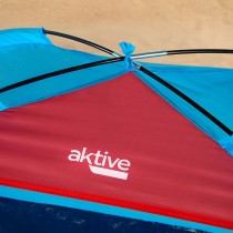 Beach Windscreen Aktive Blue Polyester Oxford 210D 200 x 92 x 130 cm 200 x 130 x 92 cm