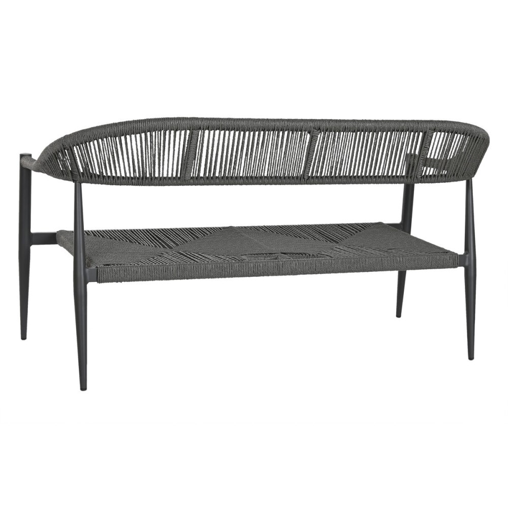 Gartenbank Home ESPRIT Aluminium 131 x 55 x 76 cm