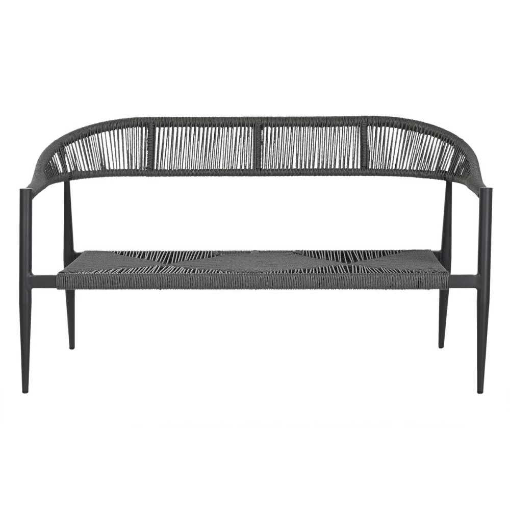 Canapé de jardin Home ESPRIT Aluminium 131 x 55 x 76 cm