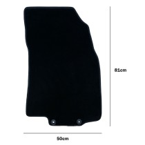 Car Floor Mat OCC Motorsport OCCNS0046 Black