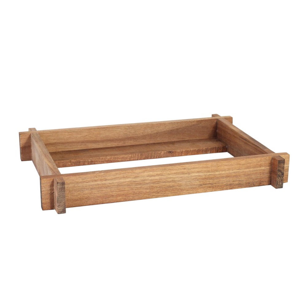 Plateau de service Viejo Valle Acacia 26,5 x 16,2 x 4 cm (3 Unités)