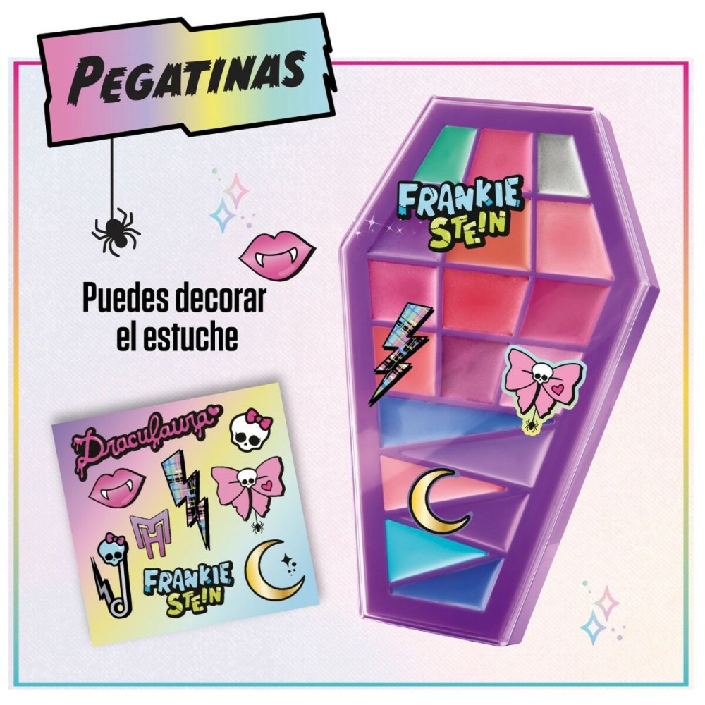 Kit de maquillage pour enfant Monster High Feeling Fierce 10 x 16,5 x 2 cm 4 Unités