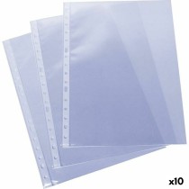 Housses Grafoplas Transparent A4 Perforées (10 Unités)