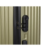 Set of suitcases Green Stripes 3 Pieces