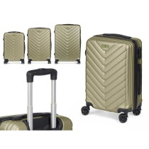 Set of suitcases Green 3 Pieces