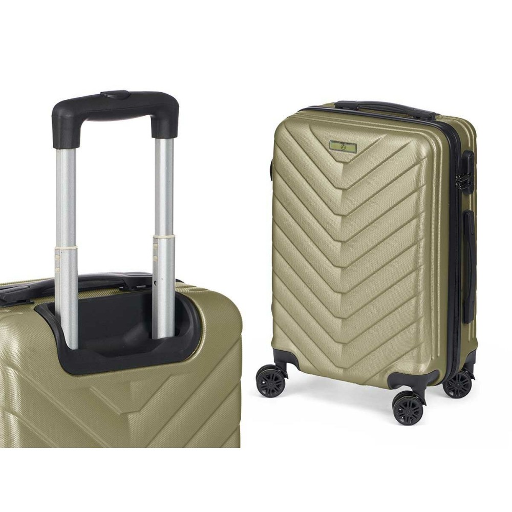 Set of suitcases Green 3 Pieces