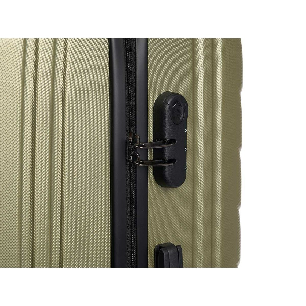 Set of suitcases Green 3 Pieces