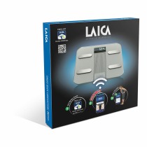 Bluetooth LAICA Weiß Verre trempé 180 kg