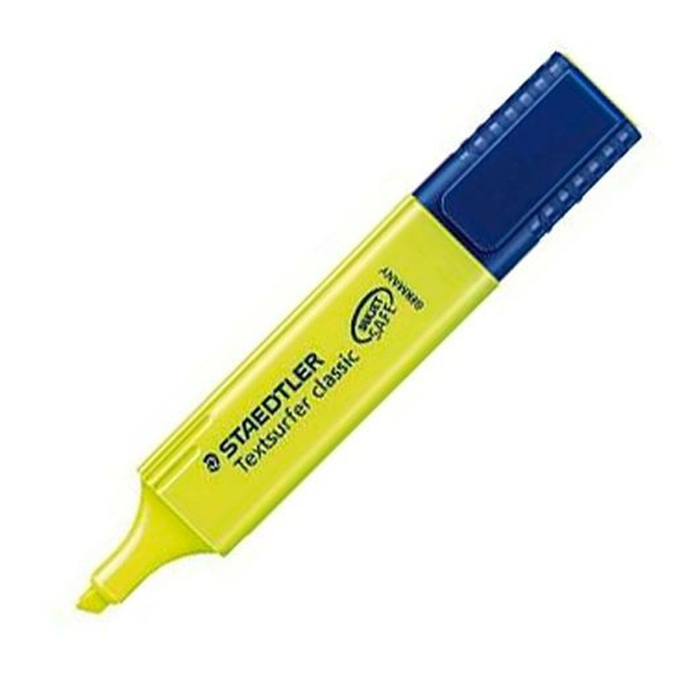 Fluorescent Marker Staedtler Textsurfer Classic Yellow 10Units