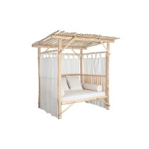 Garden day bed DKD Home Decor White Natural 200 x 180 x 200 cm