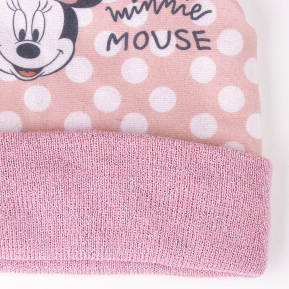 Mütze und Handschuhe Minnie Mouse 2 Stücke