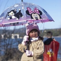 Bonnet et gants Minnie Mouse 2 Pièces