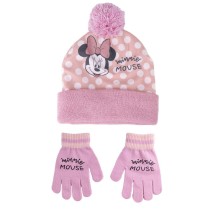 Bonnet et gants Minnie Mouse 2 Pièces