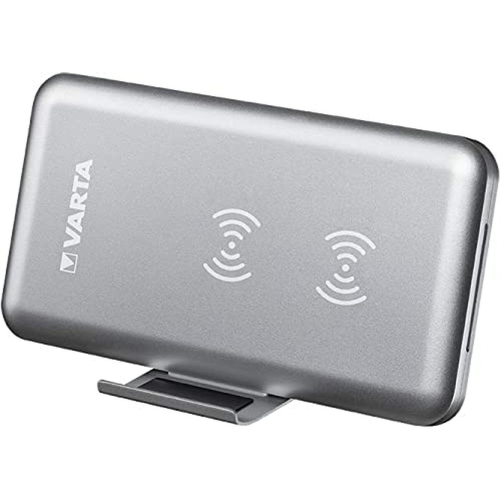 Drahtlose Powerbank Varta Fast Wireless Silber