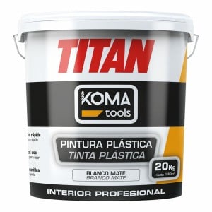 Plastische Farbe Koma Tools TITAN Weiß 20 kg