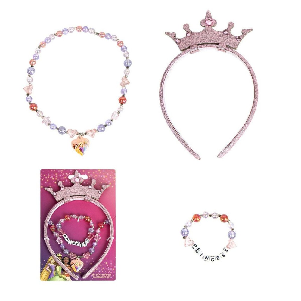 Jewellery Kit Disney Princess Pink 3 Pieces