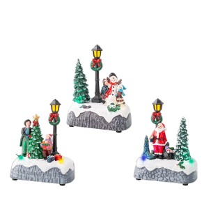 Weihnachtsschmuck Lumineo 9,5 x 5,5 x 12,5 cm Deko-Figur