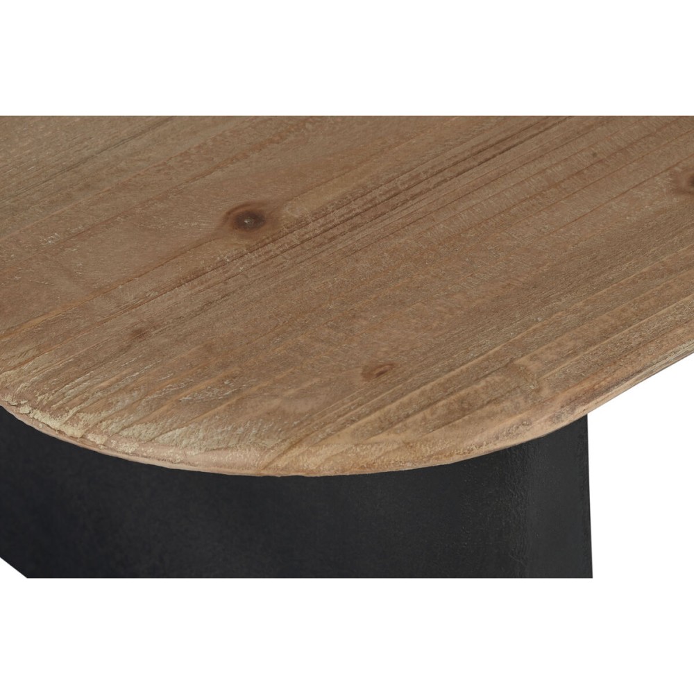 Centre Table Home ESPRIT Black Natural 120 x 60 x 32 cm