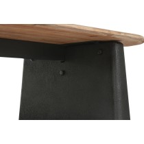 Centre Table Home ESPRIT Black Natural 120 x 60 x 32 cm