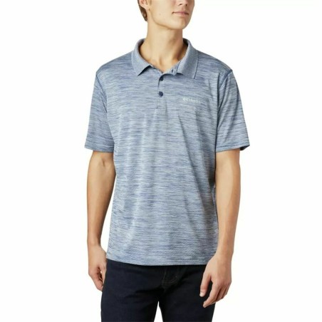 Herren Kurzarm-Poloshirt Columbia Zero Rules™ Blau