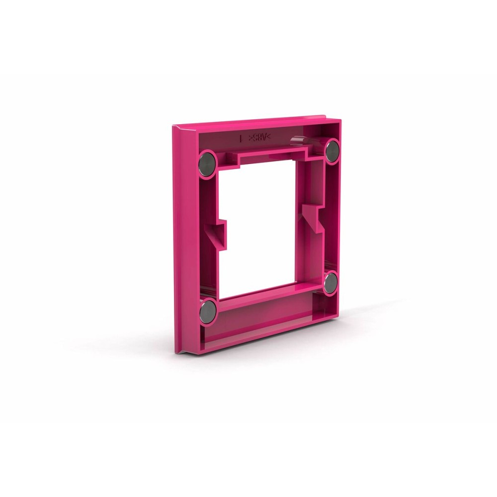 Magnet Novus MEGA Magnet SQUARE XL Rosa karriert 7,5 x 7,5 cm