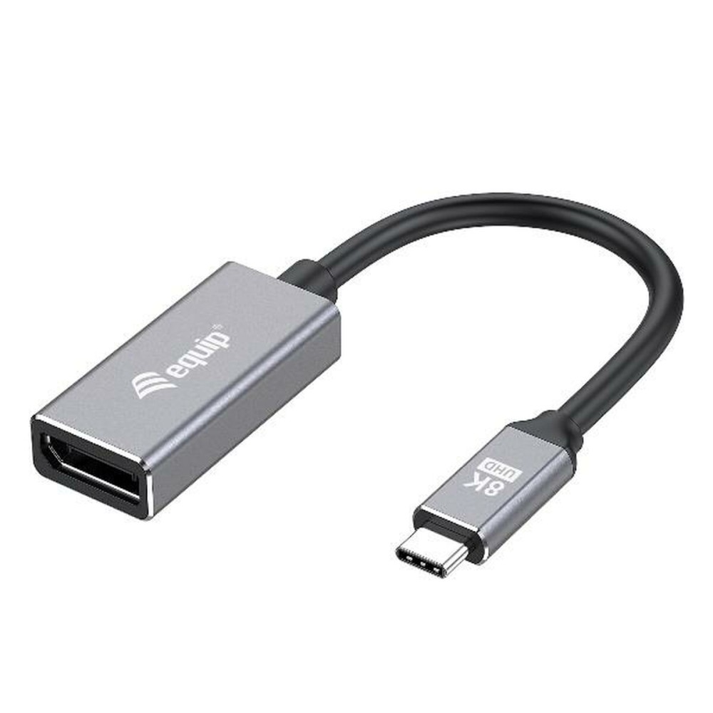 USB Cable Equip 133493 Golden Black/Grey 15 cm