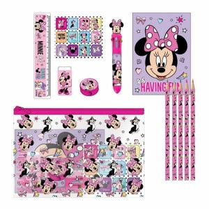 Papierwaren-Set Minnie Mouse Rosa