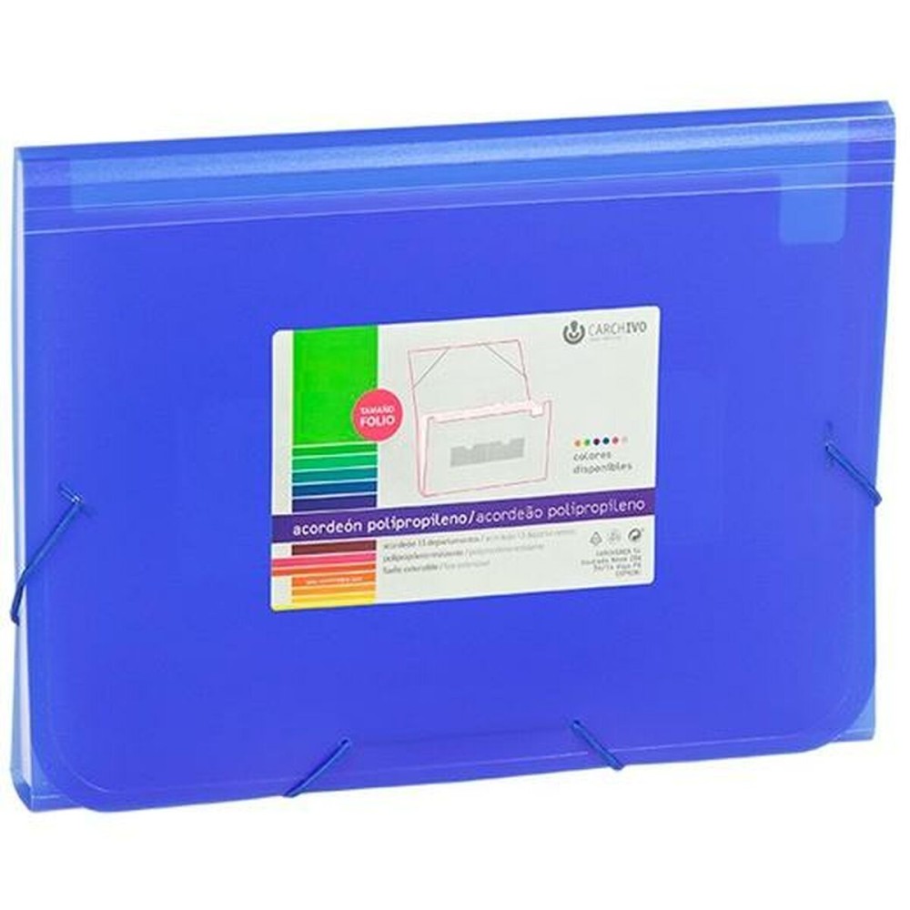 Organiser Folder Carchivo Blue Din A4