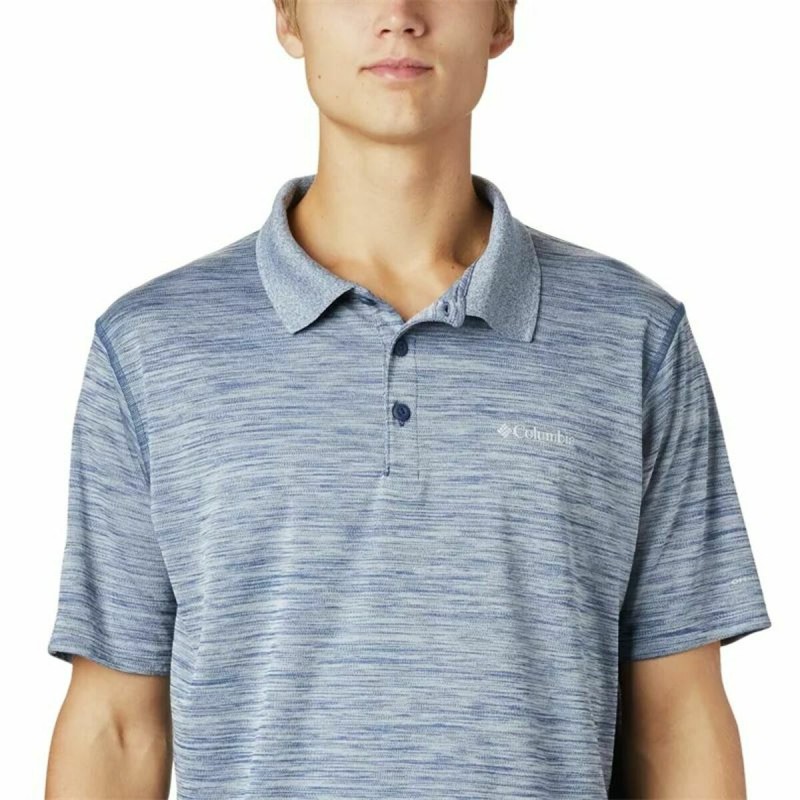 Herren Kurzarm-Poloshirt Columbia Zero Rules™ Blau