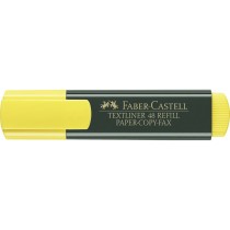 Highlighter Faber-Castell TEXTLINER 48 Yellow (10 Units)