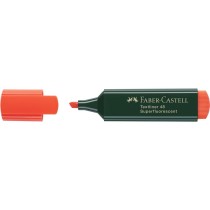 Highlighter Faber-Castell TEXTLINER 48 Orange (10 Units)