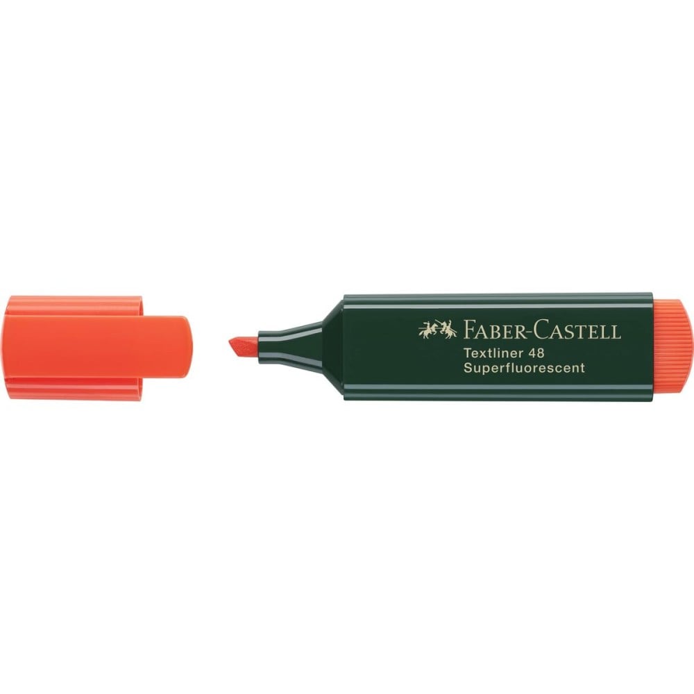 Surligneur Faber-Castell TEXTLINER 48 Orange (10 Unités)