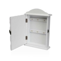 Armoire à clés Versa Blanc 6 x 28 x 19,5 cm