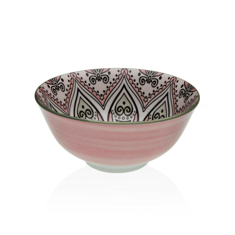 Snack Bowl Versa Pink Ceramic Porcelain 15,5 x 7 x 15,5 cm