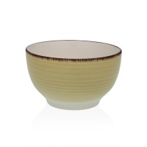 Bowl Versa Beige Stoneware 14 x 8,3 x 14 cm