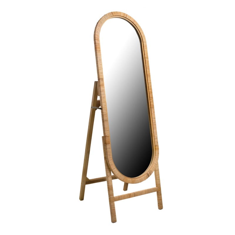 Miroir sur pied Romimex Naturel 47 x 151 x 48 cm