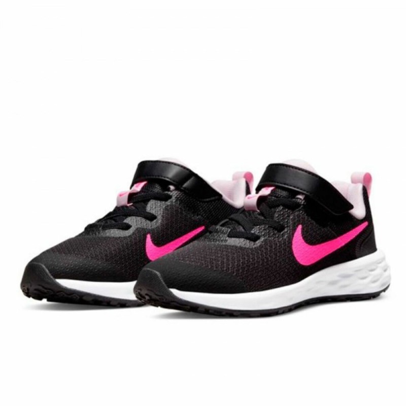 Chaussures de Sport pour Enfants Nike REVOLUTION 6 DD1095 007 Noir