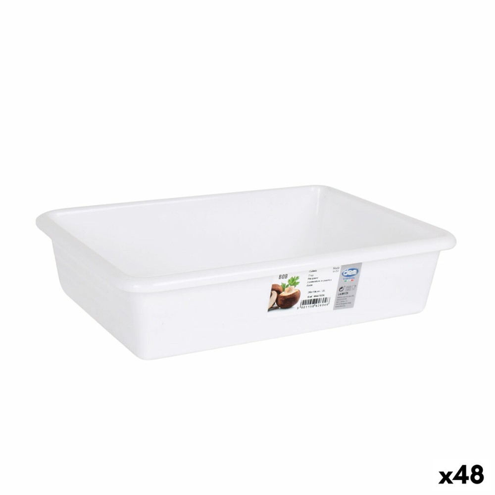 Jeu de plateaux organisateurs Dem Bobby 2 L 26 x 19 x 5 cm (48 Unités)