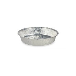 Set of Kitchen Dishes Kinvara 30268 Aluminium Circular 21,5 x 5,5 x 21,5 cm Disposable (12 Units)