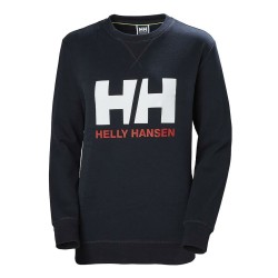 Sweat sans capuche femme HH LOGO  Helly Hansen 34003 597  Blue marine