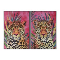 Bild Home ESPRIT Leopard Tropical 83 x 3,8 x 123 cm (2 Stück)