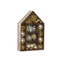 Weihnachtsbaumkugeln Home ESPRIT Gold PVC 24 x 6 x 35 cm