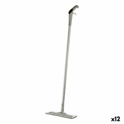 Triple Dust-Mop with Spray Kipit HW225 Stainless steel Plastic 14 x 40 x 128 cm (12 Units)