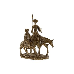 Decorative Figure Home ESPRIT Golden Resin 29 x 15 x 36 cm