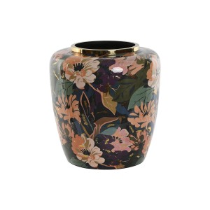 Vase Home ESPRIT Multicouleur Métal 33 x 33 x 35 cm