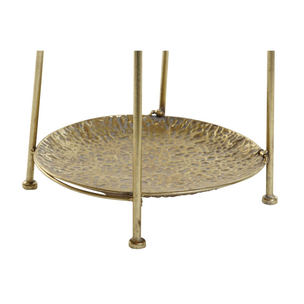 Fruit Bowl Home ESPRIT Golden Metal 36,5 x 36,5 x 61 cm